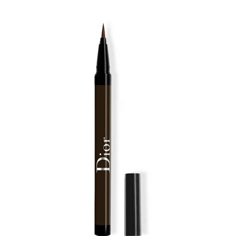 dior eyeliner waterproof brown|dior diorshow on stage eyeliner.